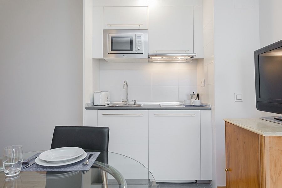 Apartamentos Leganitos Madrid Eksteriør billede